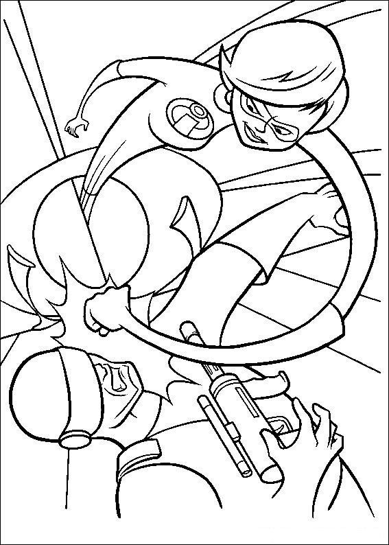 567x794 Kids N 62 Coloring Pages Of Incredibles