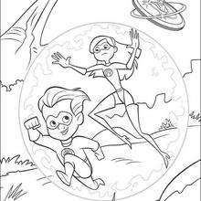 220x220 The Incredibles 7 Coloring Pages