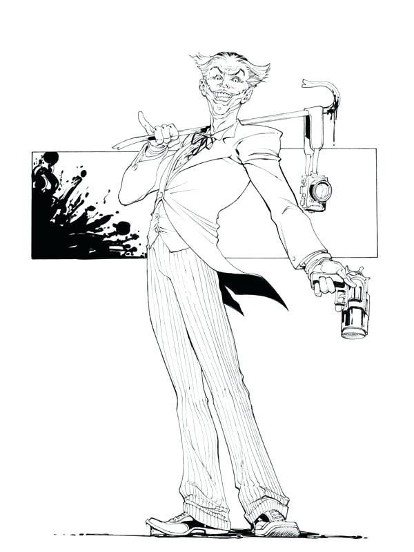 600x799 Joker Coloring Pages Why So Serious Joker Coloring Page Joker