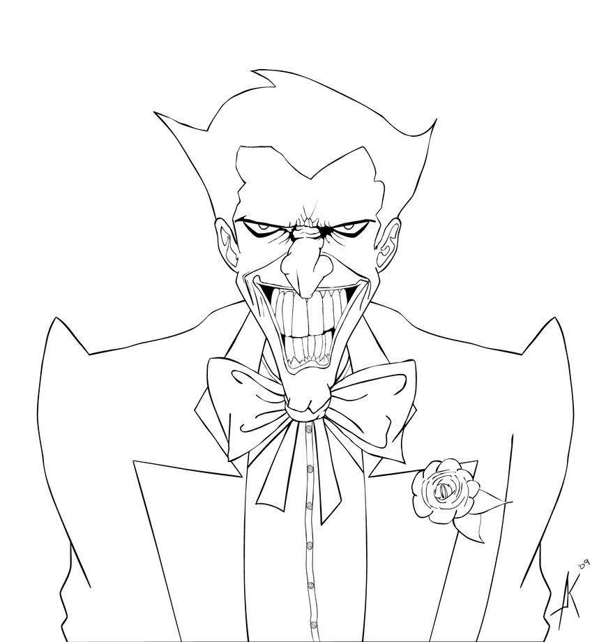 869x920 Free Printable Joker Coloring Pages Book Picture Within
