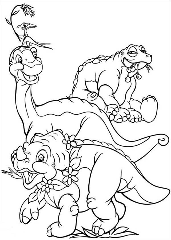 600x841 Land Before Time, Land Before Time Family Gather For Foot
