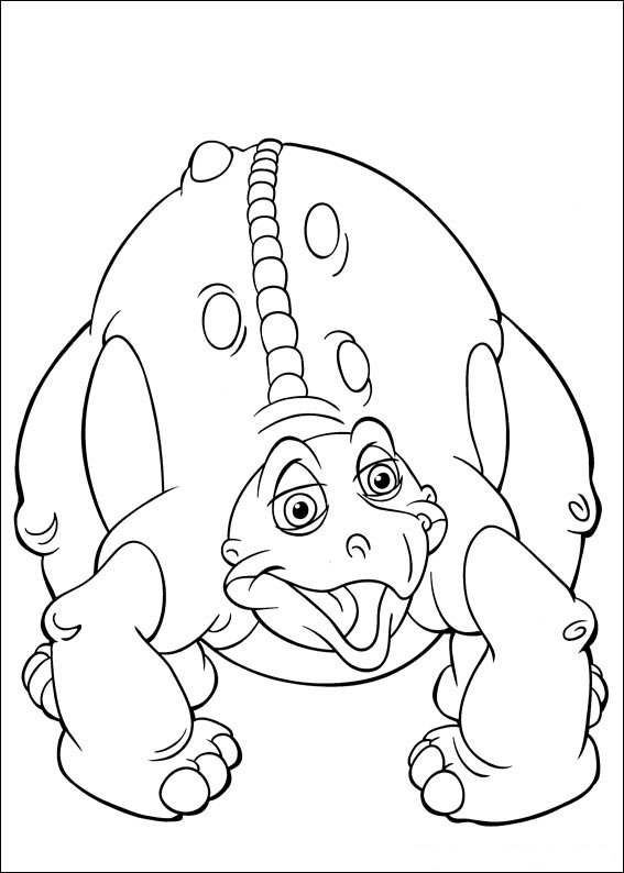 567x794 The Land Before Time Coloring Pages