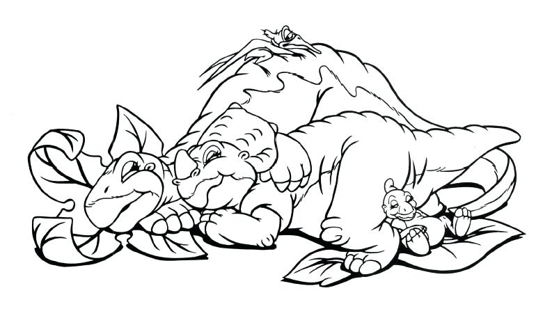770x480 The Land Before Time Coloring Pages The Land Before Time Coloring