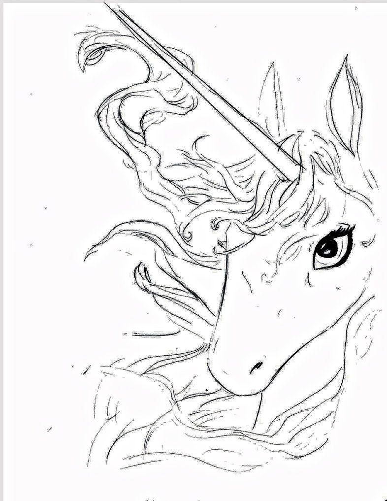 786x1017 The Last Unicorn Red Bull Tattoo The Last Unicorn By The Last