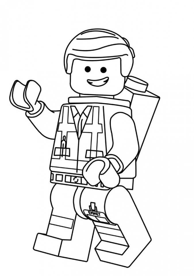 675x960 Get This Free The Lego Movie Coloring Pages 623680 !