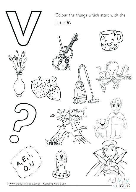 460x650 Letter I Coloring Page Letter V Coloring Page Start