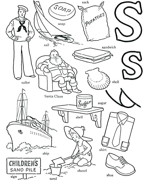 600x734 Letter A Coloring Page Alphabet Letter Coloring Pages Printable