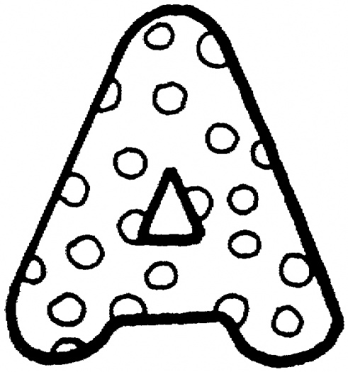 491x525 Letter A Coloring Page Letter Coloring Pages Crna Cover Letter