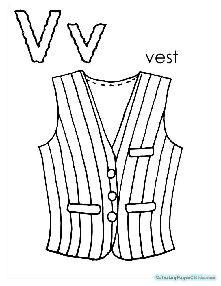765x990 Alphabet Coloring Pages Letter V Coloring Pages For Kids