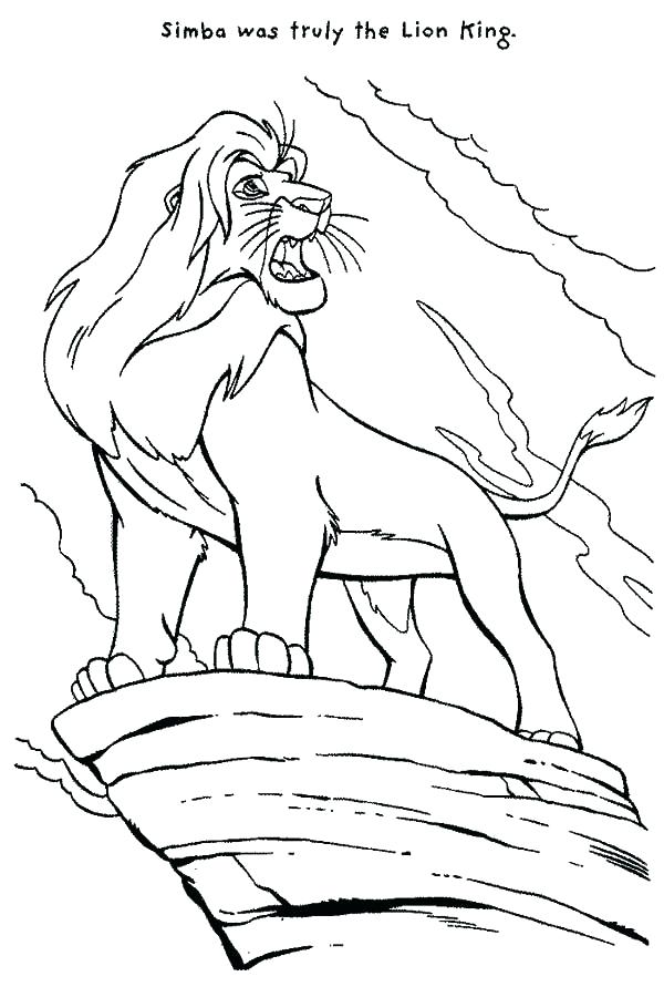 Lion King Coloring Pages And And Coloring Page Coloring Pages 600x891 Lion King Coloring Pages And And Coloring Page Coloring Pages