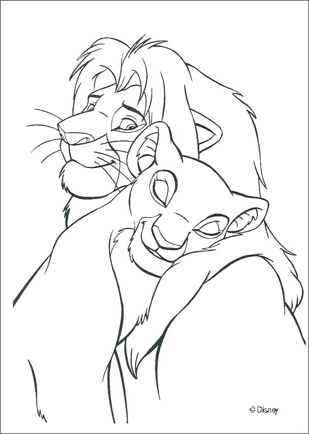 Scar Coloring Page Coloring Pages Online Free Printable Lion King 607x850 Scar Coloring Page Coloring Pages Online Free Printable Lion King
