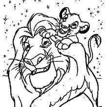 The Lion King Coloring Pages 220x220 The Lion King Coloring Pages
