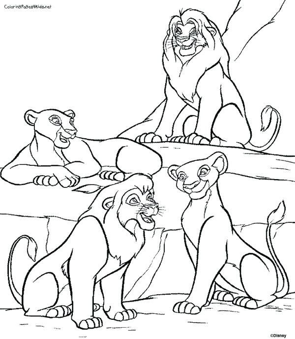 The Lion King Coloring Pages 600x689 The Lion King Coloring Pages