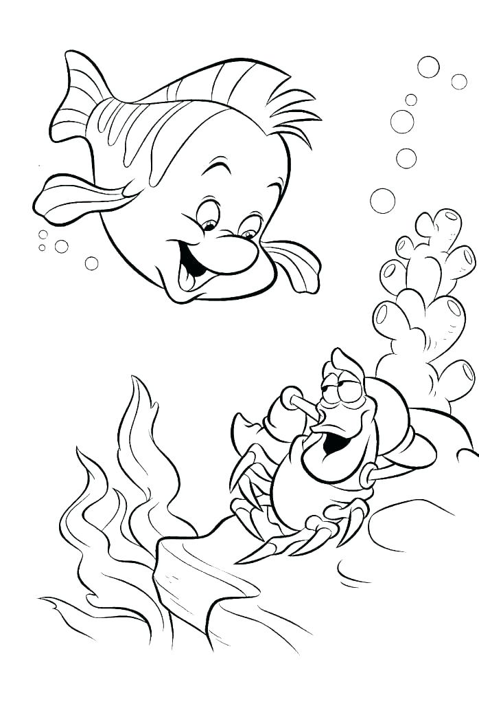 The Little Mermaid 2 Coloring Pages at GetColorings.com | Free ...