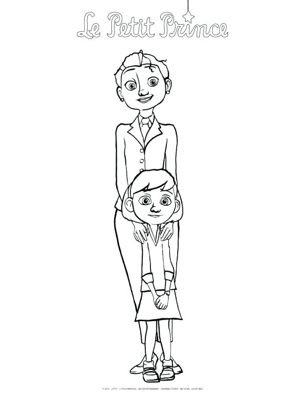 Prince Coloring Pages Little Prince Coloring Pages 9 594x768 Prince Coloring Pages Little Prince Coloring Pages 9