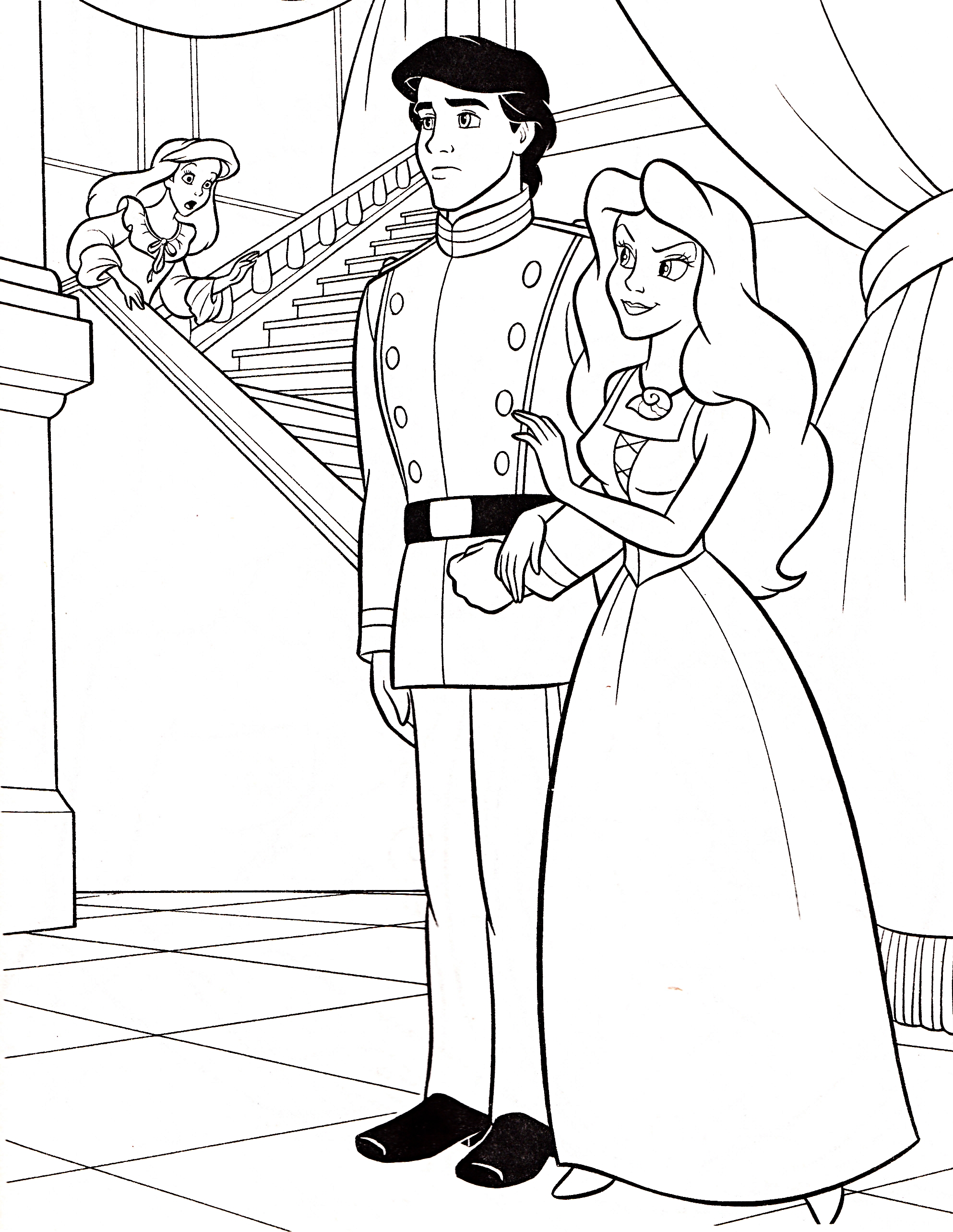 Princess Coloring Pages 13 On Prince 1986x2565 Princess Coloring Pages 13 On Prince