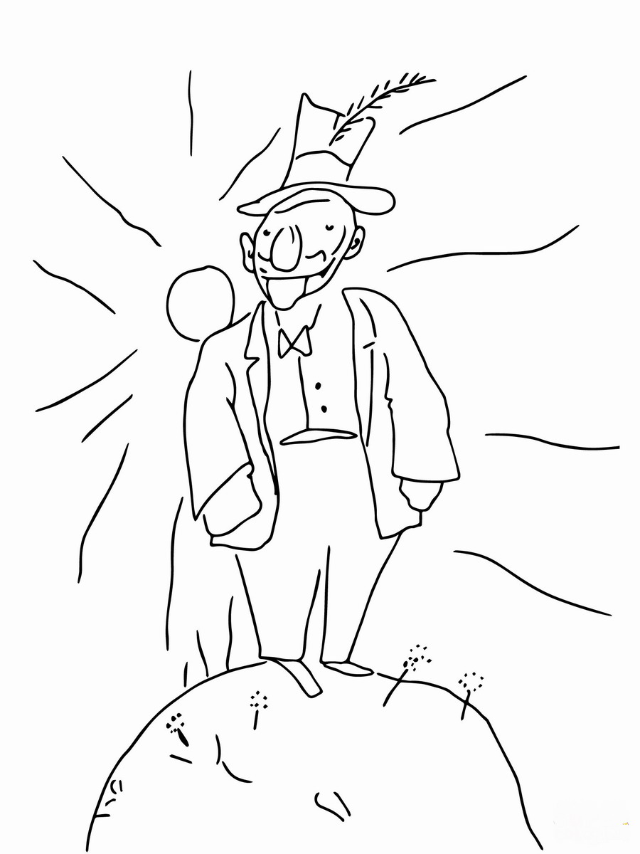 The Little Prince Coloring Pages 900x1200 The Little Prince Coloring Pages