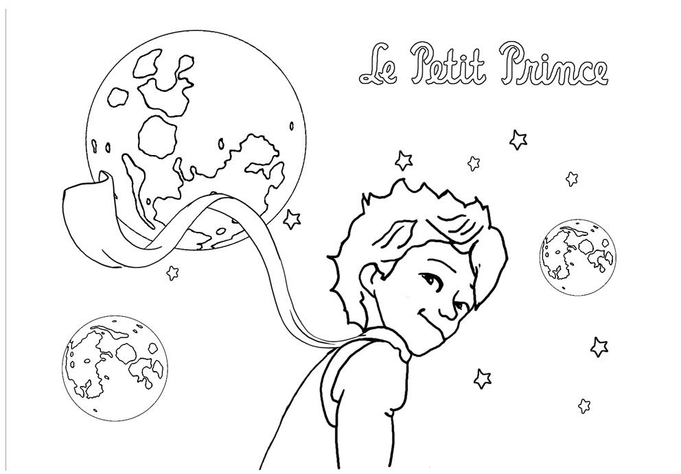 Coloriage Le Petit Prince 2.jpg Der Kleine Prinz 992x691 Coloriage Le Petit Prince 2.jpg Der Kleine Prinz