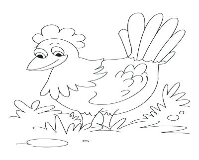400x322 Little Red Hen Coloring Pages S Free Printable Little Red Hen