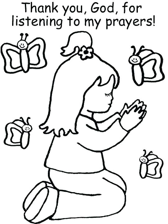 Free Printable Lord's Prayer Coloring Pages