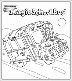 Magic School Bus Printable Coloring Pages Coloring Pages Kids 236x265 Magic School Bus Printable Coloring Pages Coloring Pages Kids