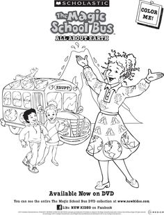 Magic School Bus Coloring Pages Kids Coloring Amp Activity Pages 236x309 Magic School Bus Coloring Pages Kids Coloring Amp Activity Pages