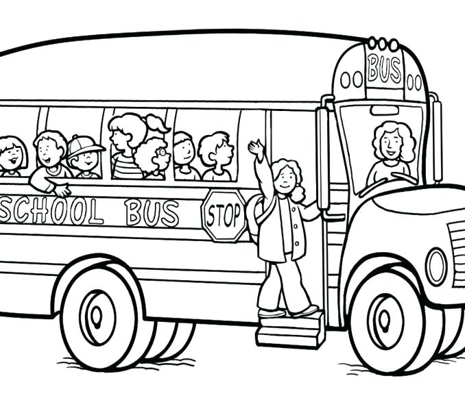 School Bus Coloring Page Printable School Bus Coloring Page 678x600 School Bus Coloring Page Printable School Bus Coloring Page