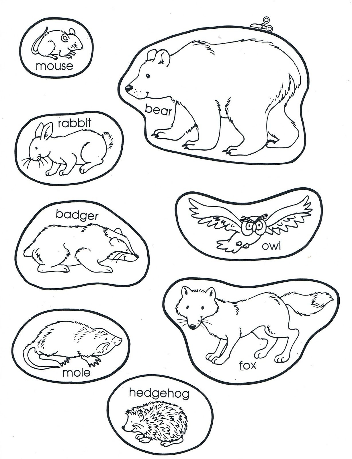 1228x1600 The Mitten Coloring Pages Collection Coloring For Kids 2018