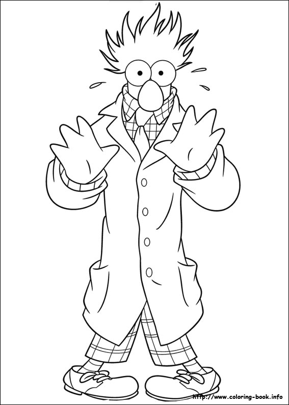 Muppets Coloring Page Free Download 567x794 Muppets Coloring Page Free Download
