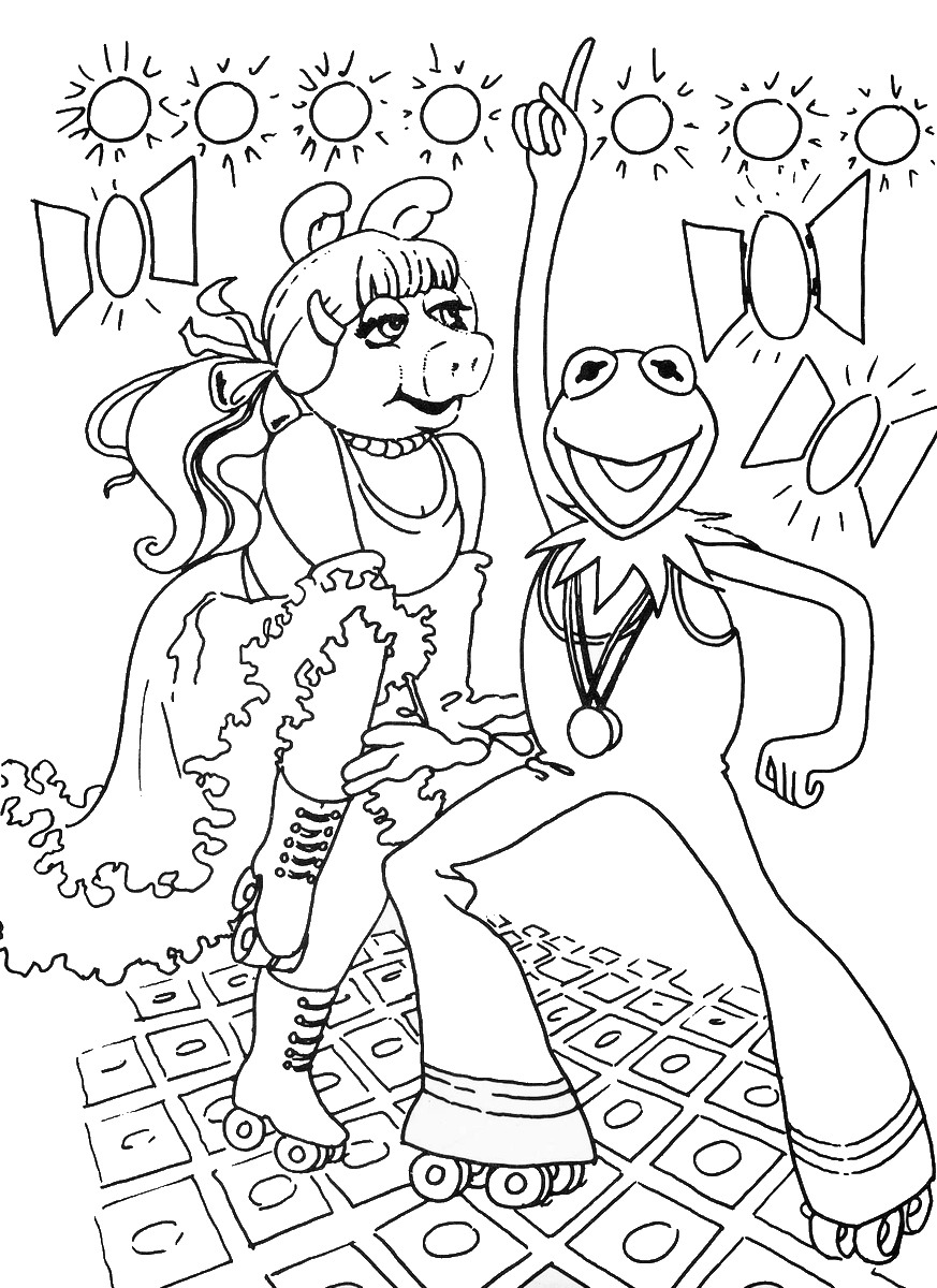 Muppets Coloring Pages 873x1200 Muppets Coloring Pages