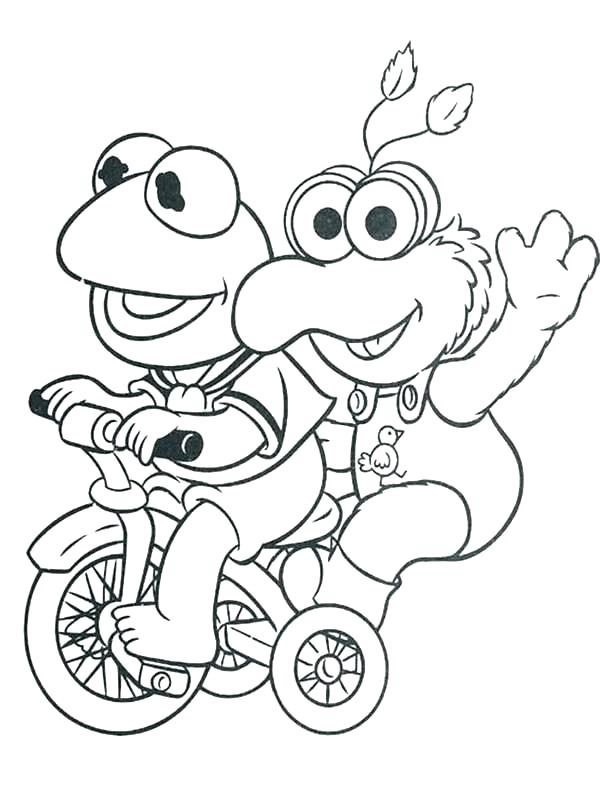Muppet Coloring Pages 600x809 Muppet Coloring Pages