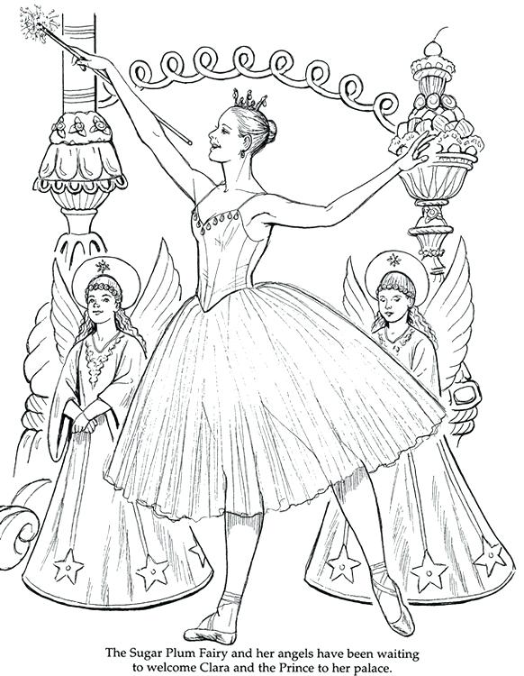 582x750 Nutcracker Coloring Page Cartoon Nutcracker Coloring Pages Playing