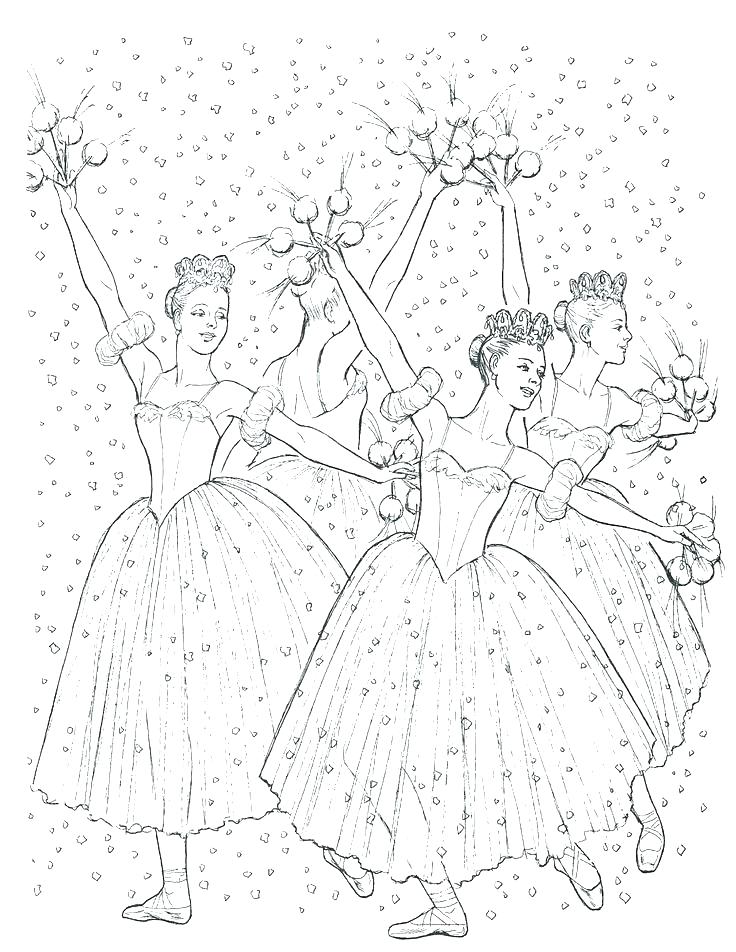 736x952 Nutcracker Coloring Page Nutcracker Coloring Pages Page Easy Color