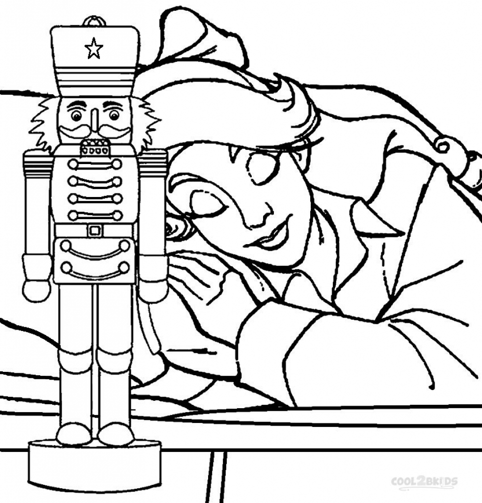 982x1024 Printable Nutcracker Coloring Pages For Kids Cool2bkids Best