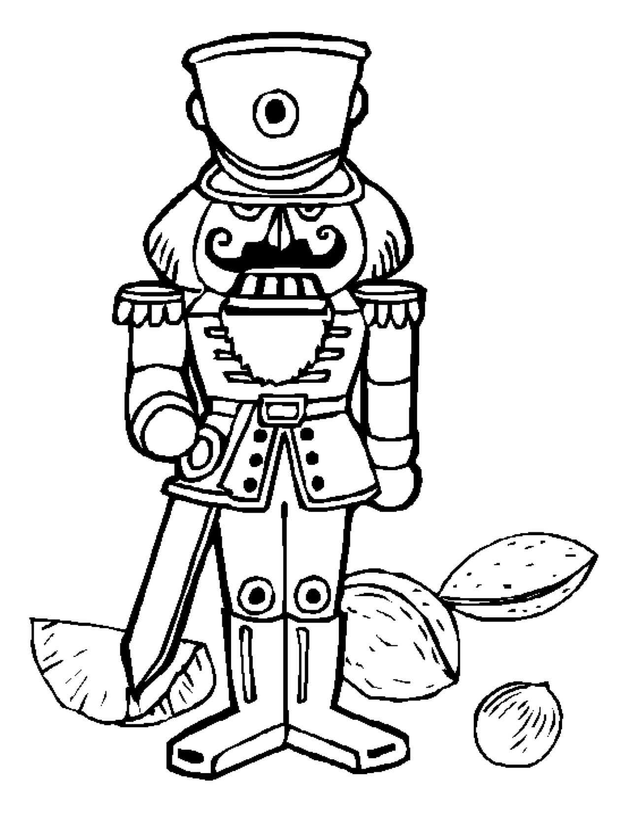 1275x1650 Nutcracker Coloring Page Nutcracker Ballet