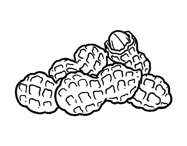 600x470 Peanut Coloring Page Peanut Coloring Page Color Peanut Butter