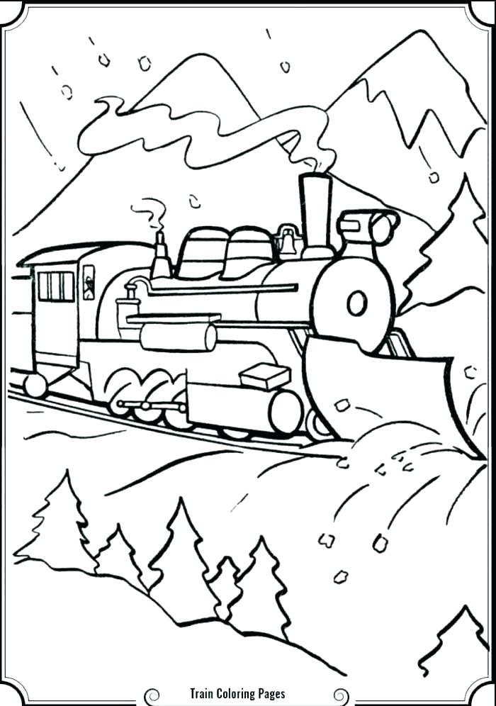 Polar Express Train Coloring Pages Printable 700x996 Polar Express Train Coloring Pages Printable
