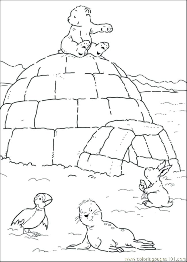 Polar Express Coloring Page Polar Bear Is Sitting On The House 650x912 Polar Express Coloring Page Polar Bear Is Sitting On The House