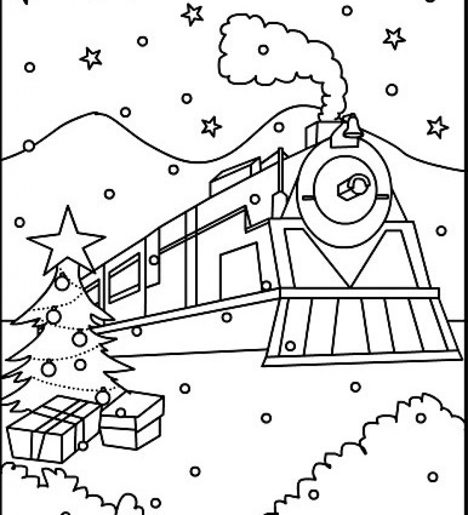 Polar Express Train Coloring Pages Polar Express Coloring Pages 930x1024 Polar Express Train Coloring Pages Polar Express Coloring Pages