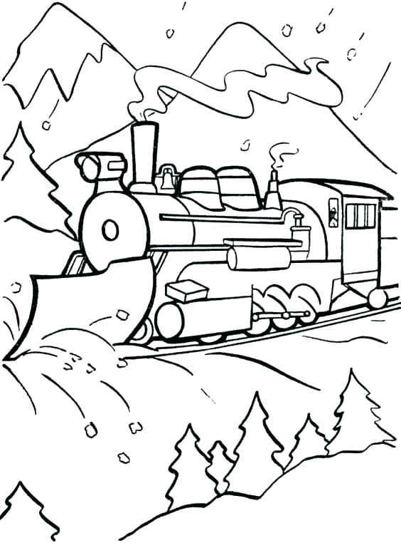 Polar Express Train Coloring Pages Polar Express Train Coloring 564x762 Polar Express Train Coloring Pages Polar Express Train Coloring