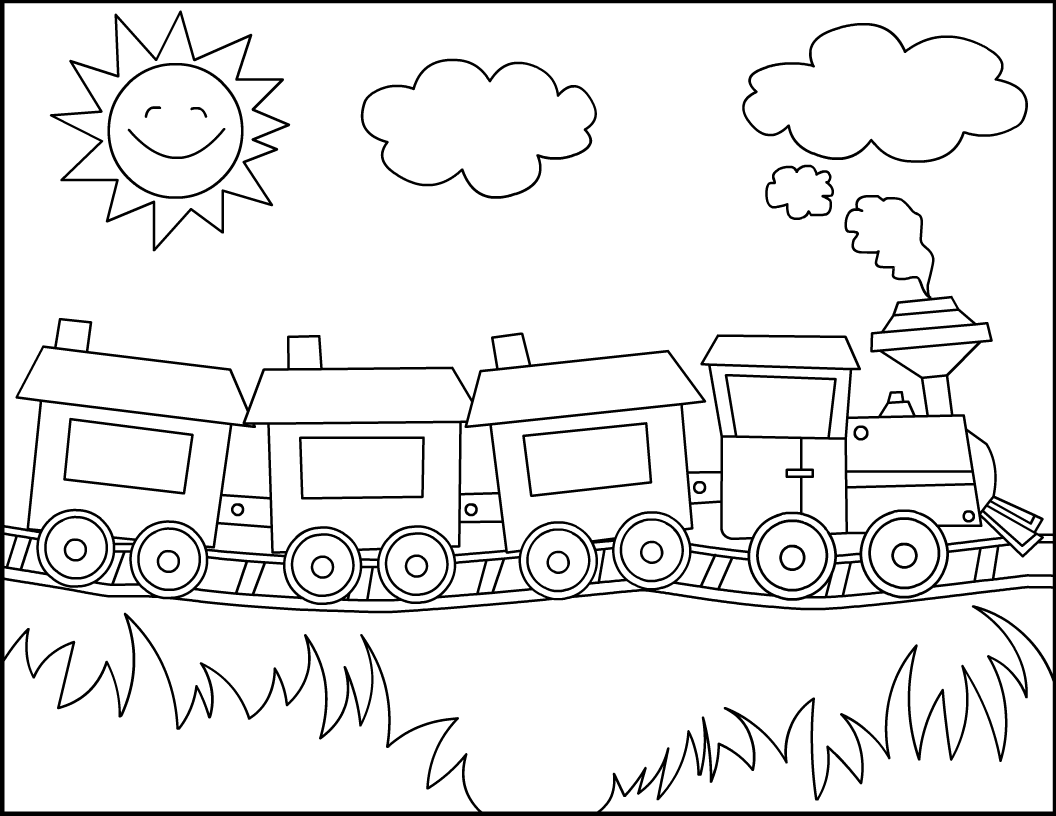 Powerful Polar Express Coloring Pages To Downl 1056x816 Powerful Polar Express Coloring Pages To Downl