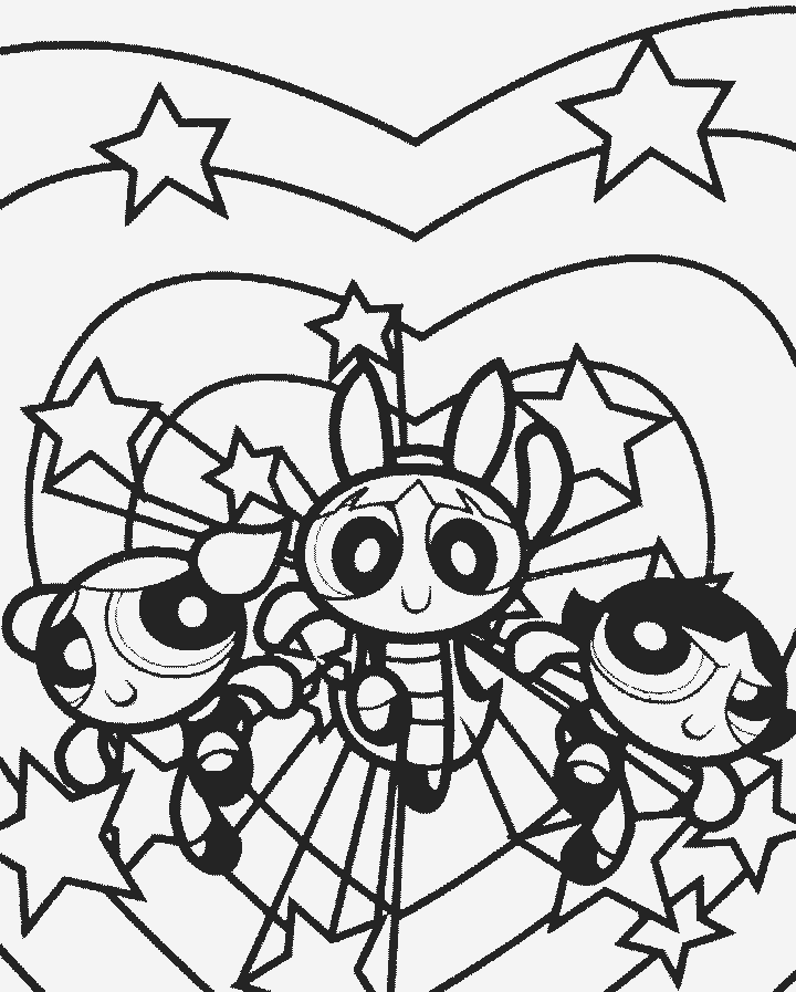 Powerpuff Girls Coloring Pages Coloring Pages For Kids 720x897 Powerpuff Girls Coloring Pages Coloring Pages For Kids