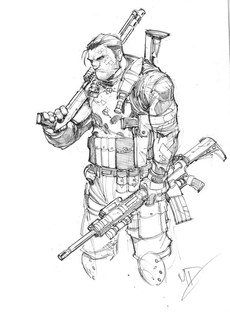 The Punisher Coloring Pages