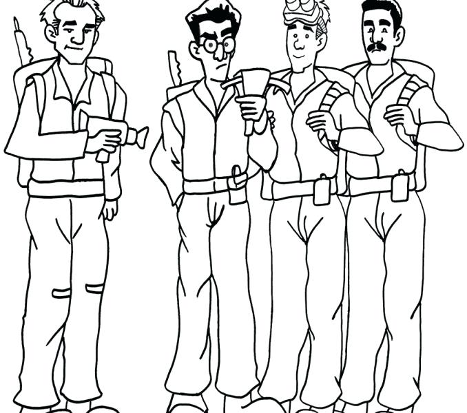 Ghostbusters Coloring Pages Murs 678x600 Ghostbusters Coloring Pages Murs
