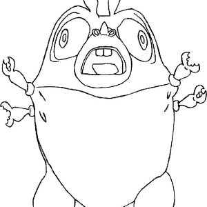 300x300 Scream Street Coloring Pages