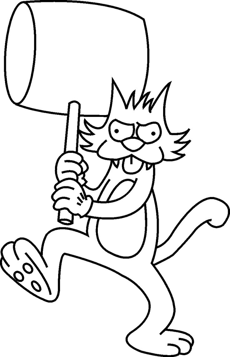 The Simpsons Coloring Pages To Print