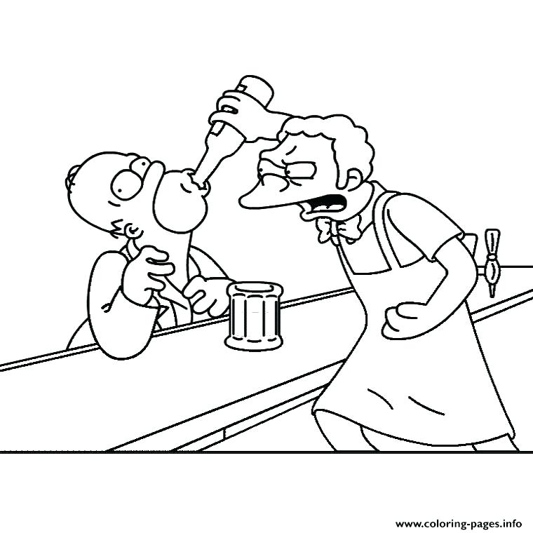 Simpsons Coloring Pages Print Coloring Pages Bart Simpson 760x760 Simpsons Coloring Pages Print Coloring Pages Bart Simpson
