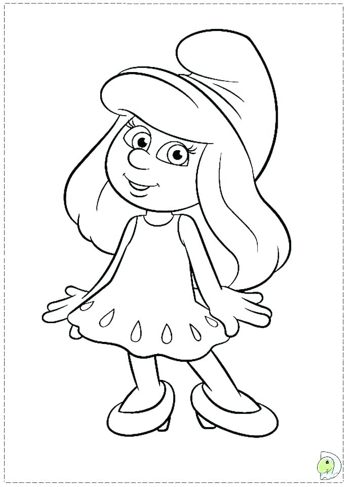 691x960 Smurf Coloring Pages The Smurfs Coloring Pages Smurf Coloring