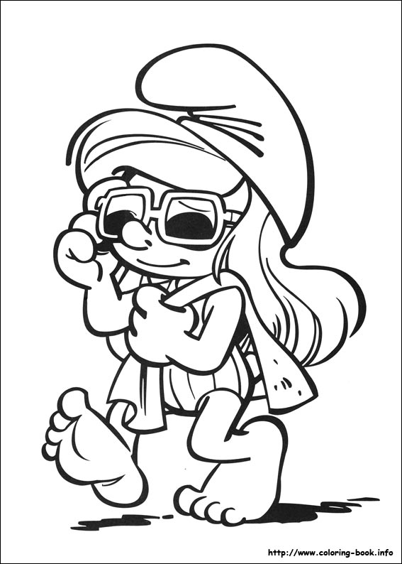 567x794 The Smurfs Coloring Pages On Coloring