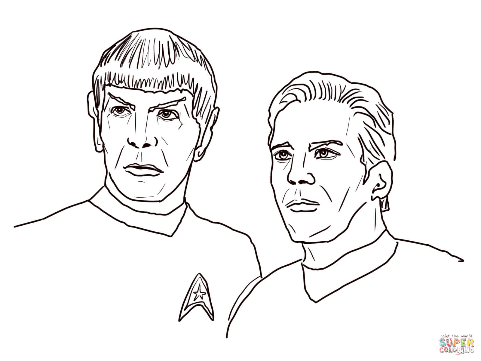 New Star Trek Coloring Pages For Kids 1600x1200 New Star Trek Coloring Pages For Kids